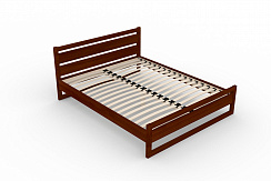 Кровать Астра 140x200 Брауни