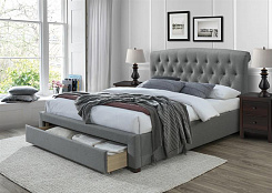 Кровать Аванти серый